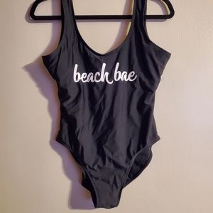 Beach Bar One Piece Swimsuit